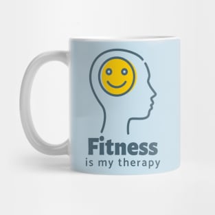 Fitness is my therapy Mug